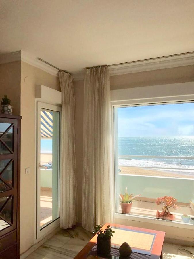 Gatu Premium Villa Isabel Terraza,Parking,1ºlinea Playa,Wifi,Vista Al Mar , Preferente Mayores De 25 Anos Y Familias 加的斯 外观 照片